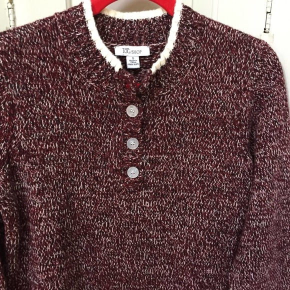 The Tog Shop Maroon Sweater - Picture 4 of 14